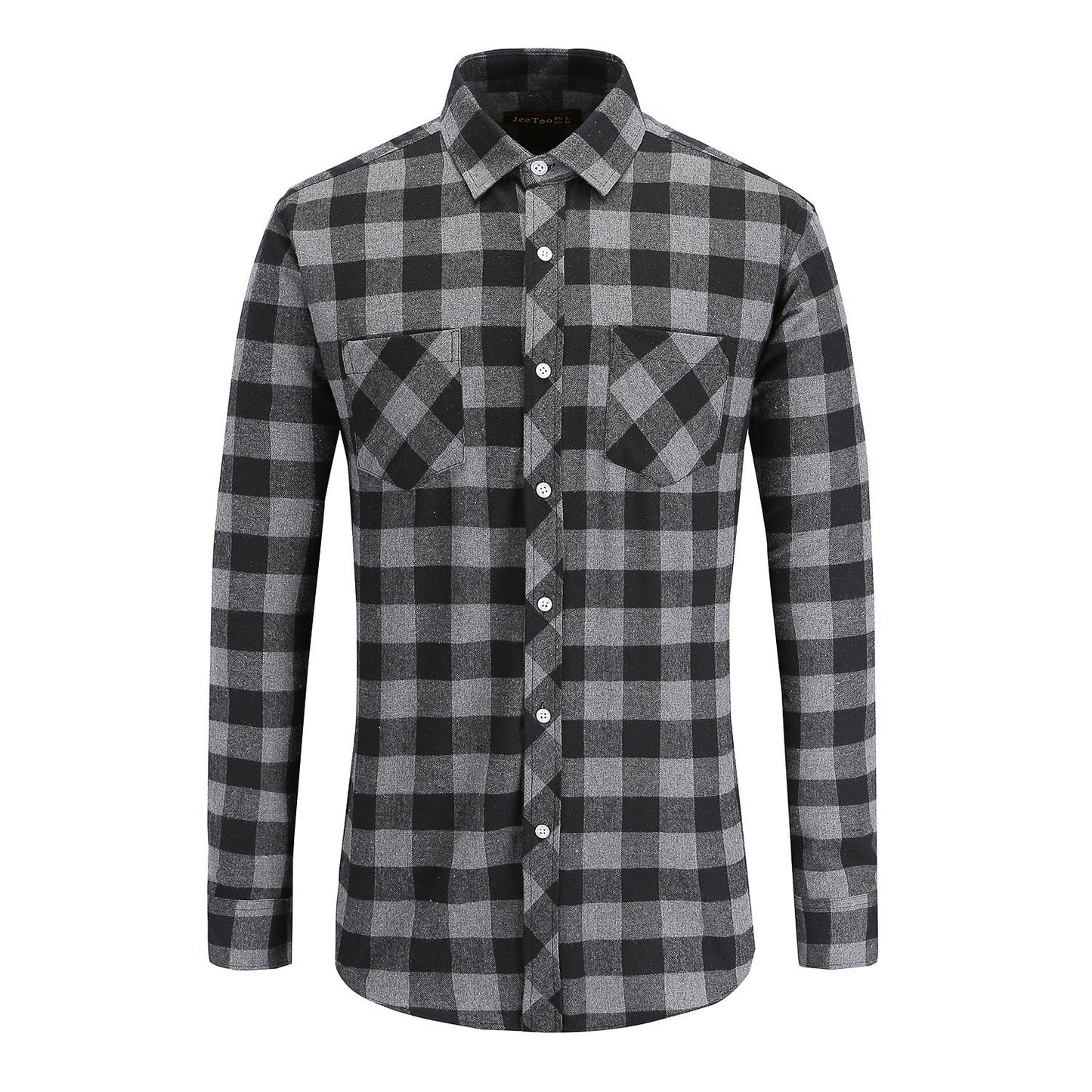 Chemise Écossaise Grise 3XL
