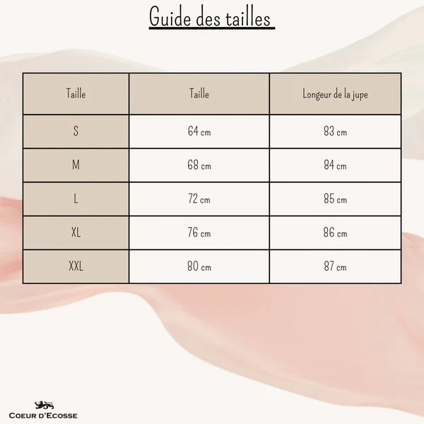 Jupe Longue Écossaise Femme