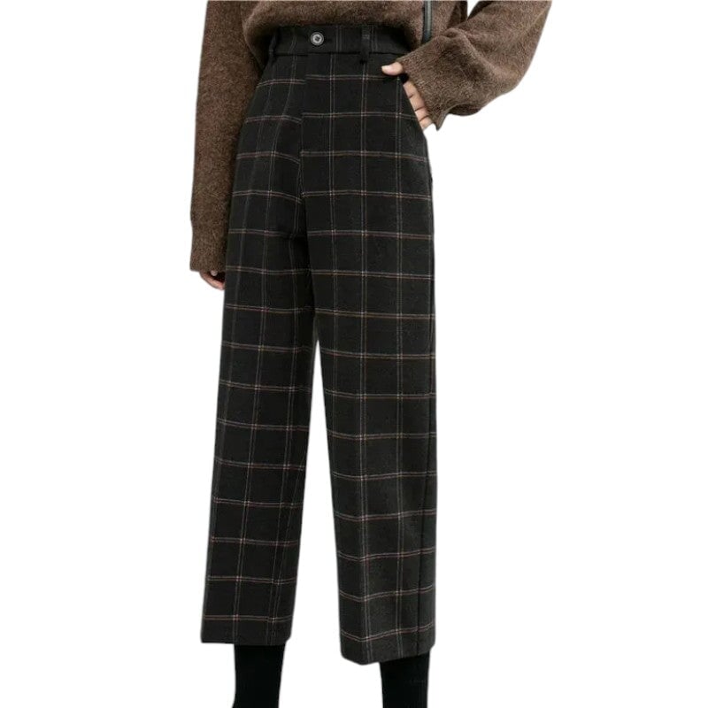 Pantalon Tartan Brun S