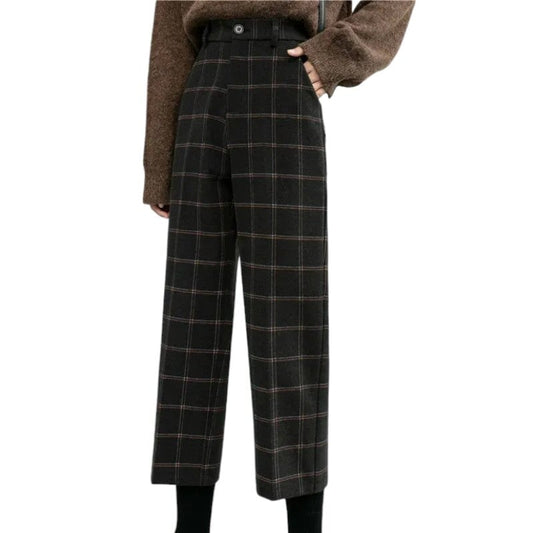 Pantalon Tartan Brun S