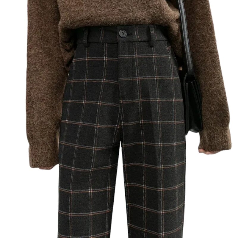 Pantalon Tartan Brun M