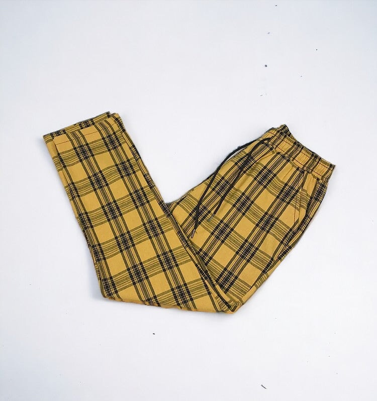 Pantalon Imprimé Tartan L