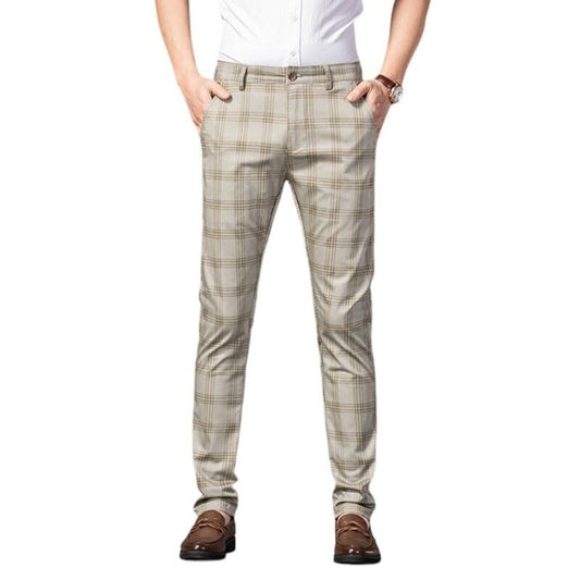 Pantalon Écossais Kaki 30