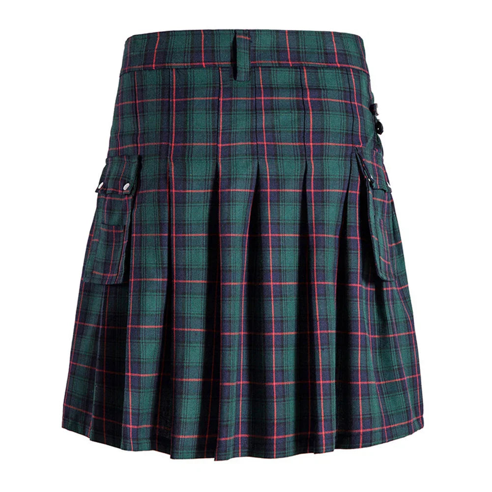 Kilt Écossais Vert Traditionnel