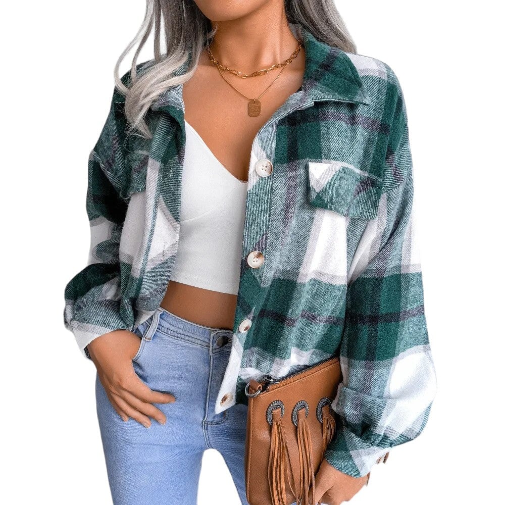 Veste Écossaise Verte S