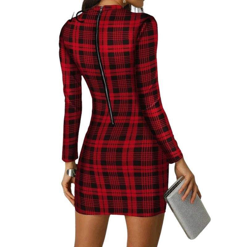 Robe à carreaux M
