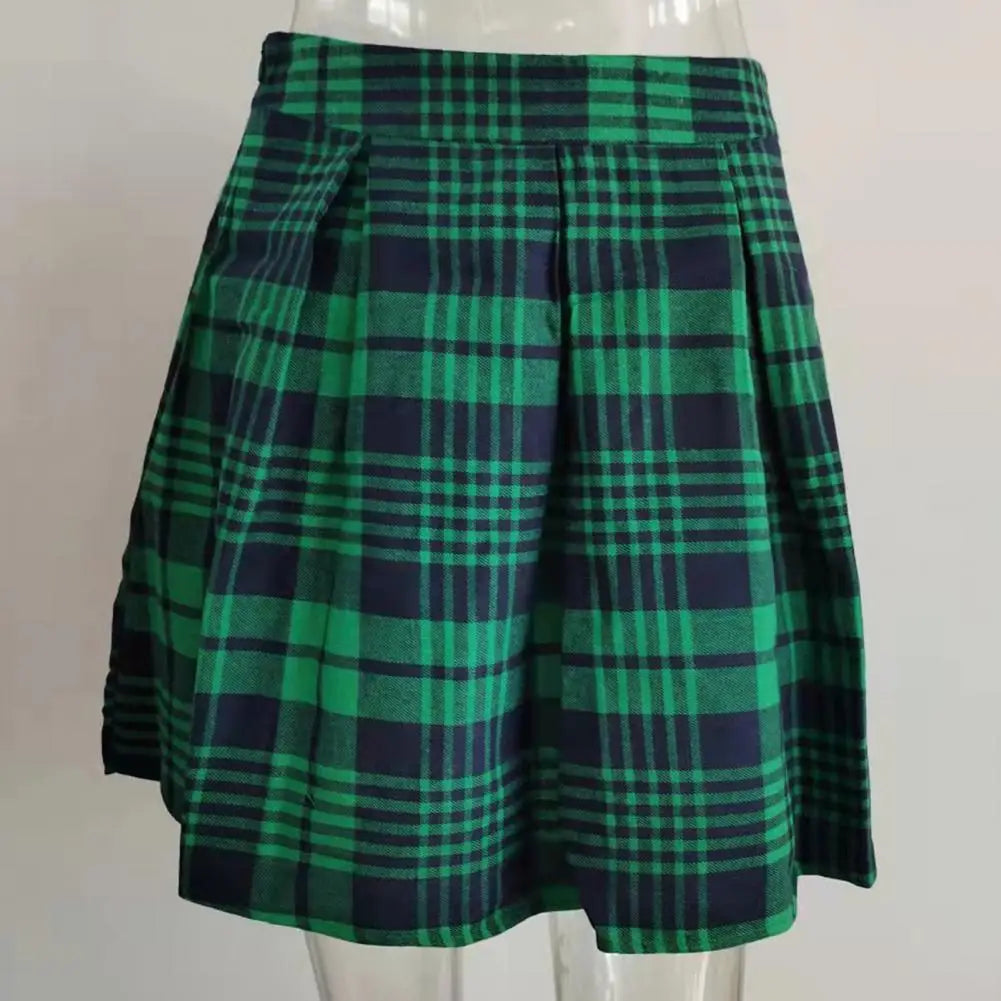Jupe Écossaise Verte