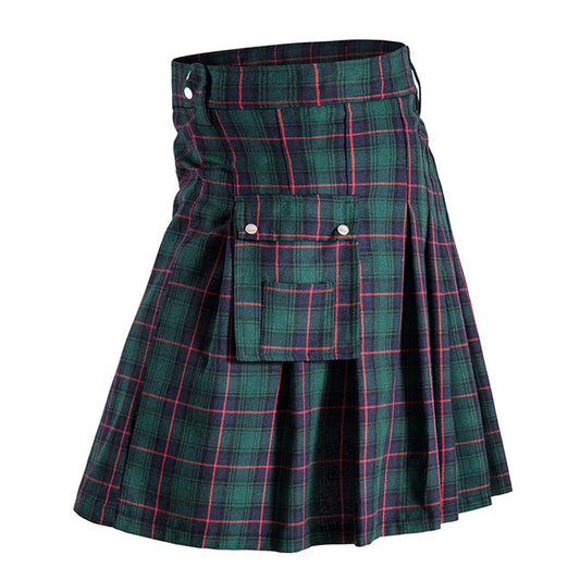 Kilt Écossais Vert Traditionnel XXL