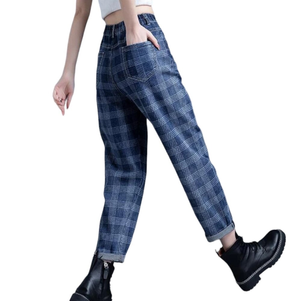 Jeans à Carreaux 27