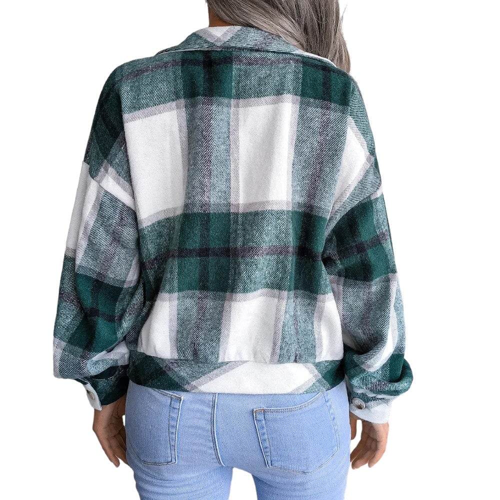 Veste Écossaise Verte M