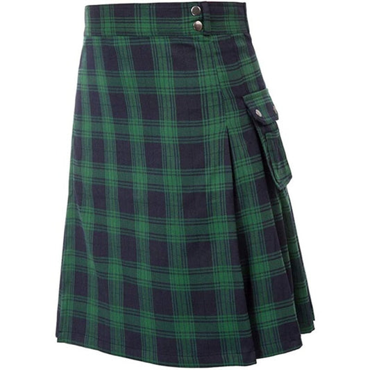 Kilt Écossais Vert et Bleu 4XL