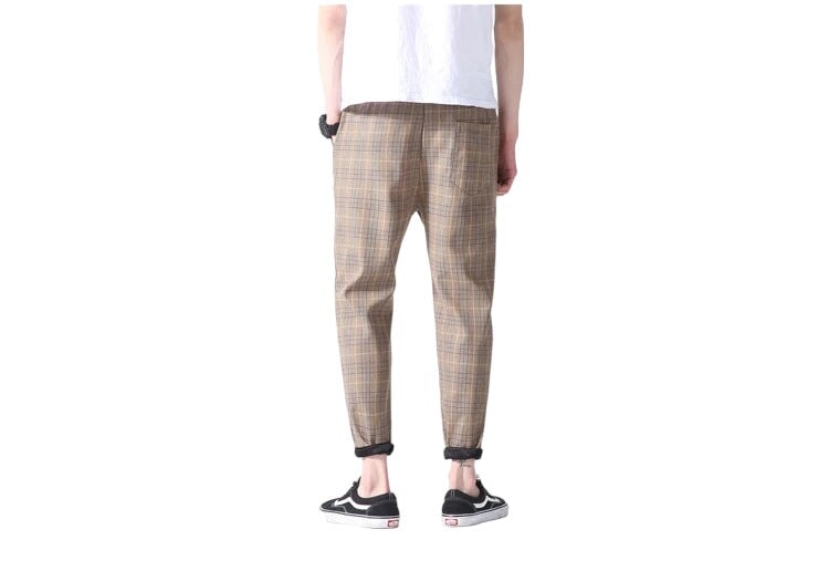 Pantalon Tartan à Carreaux L