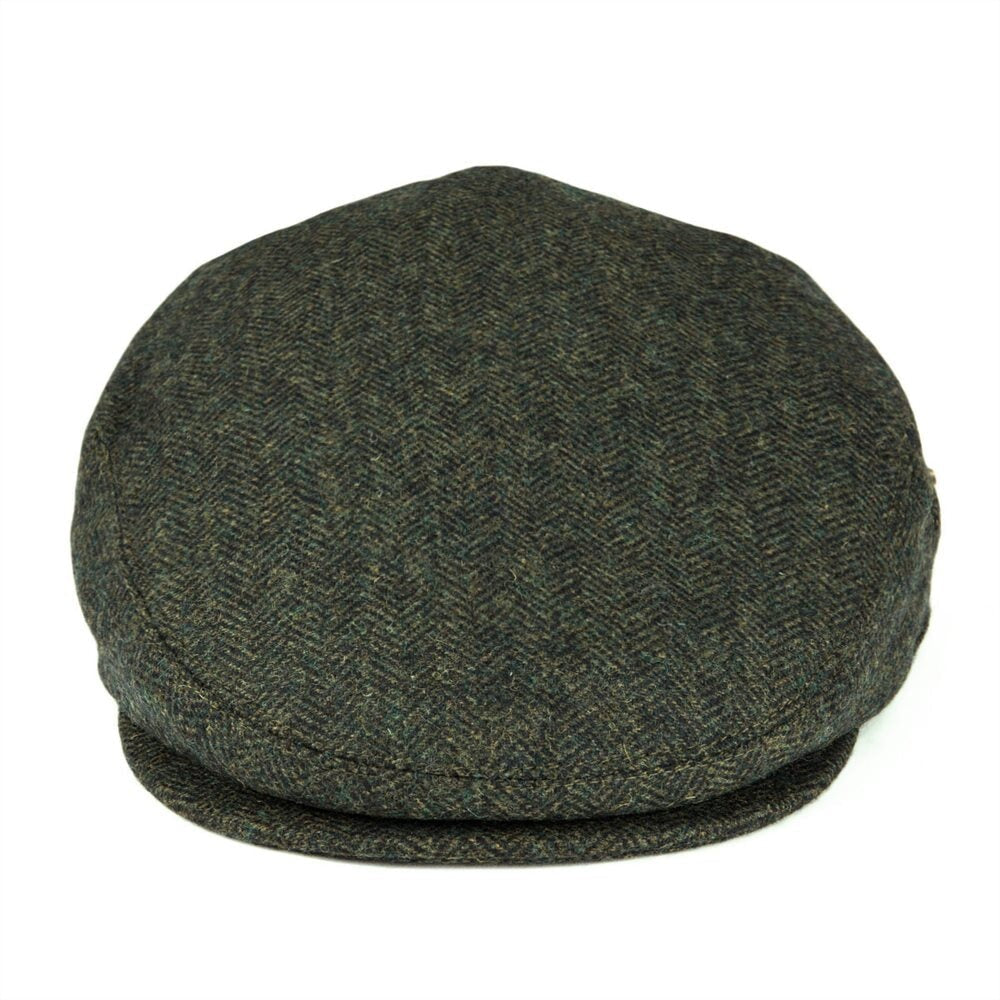 Béret Écossais Vert en Laine 23.6–24.0" (60–61cm)