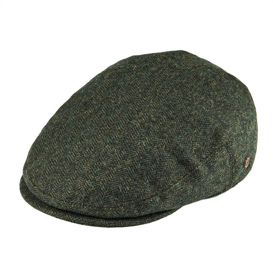 Béret Écossais Vert en Laine 22.0–22.4" (56–57cm)