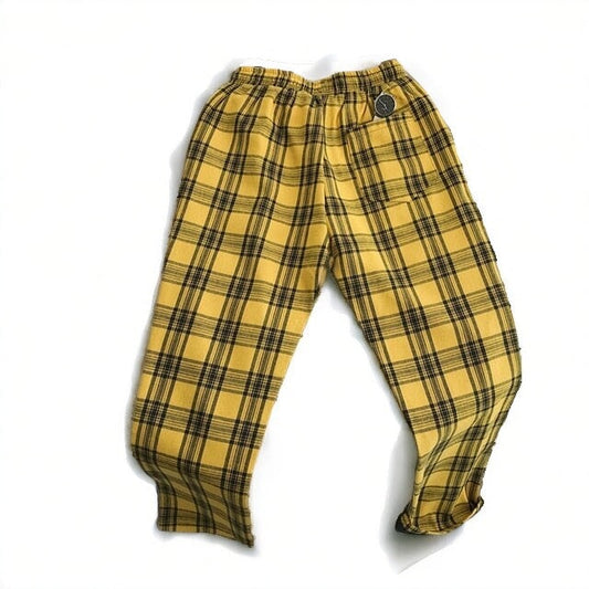Pantalon Imprimé Tartan M