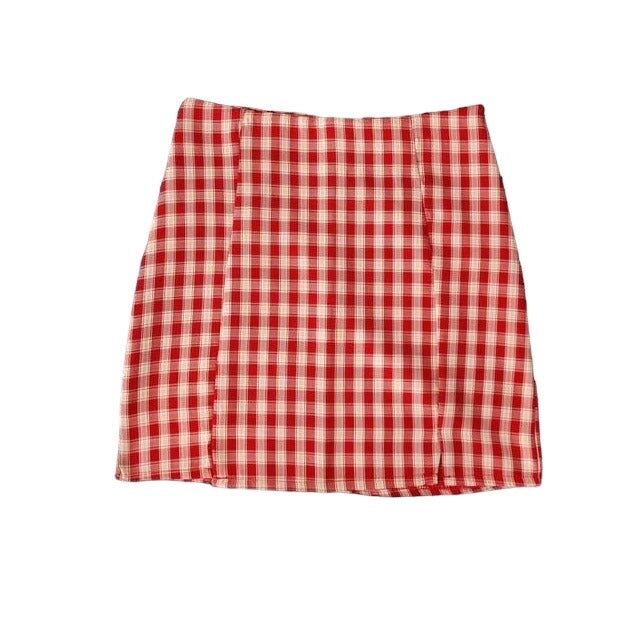 Jupe Écossaise Femme Rouge
