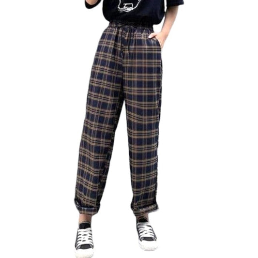 Pantalon en Tartan Femme S