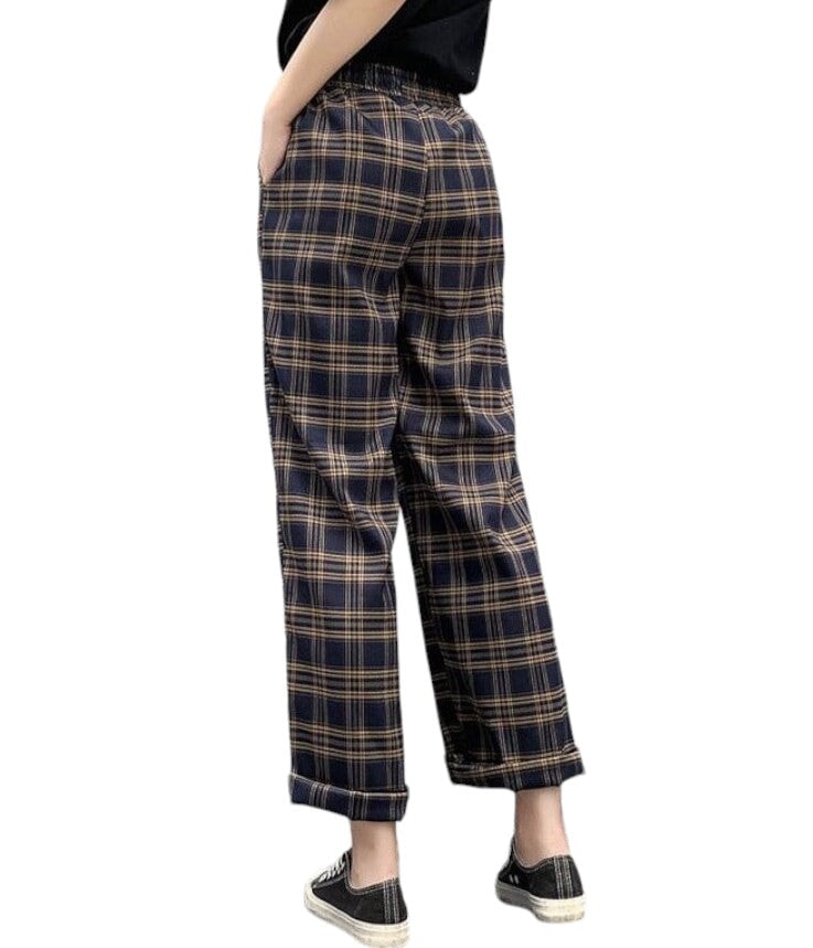 Pantalon en Tartan Femme M