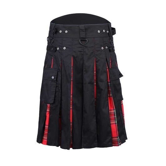Kilt Écossais Rouge Style Tartan S