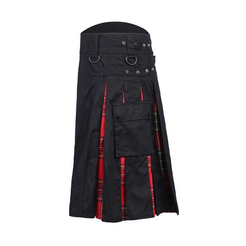 Kilt Écossais Rouge Style Tartan M