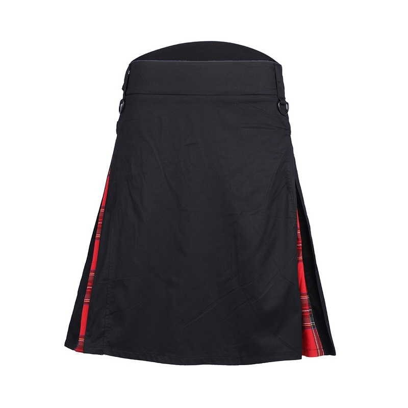 Kilt Écossais Rouge Style Tartan L