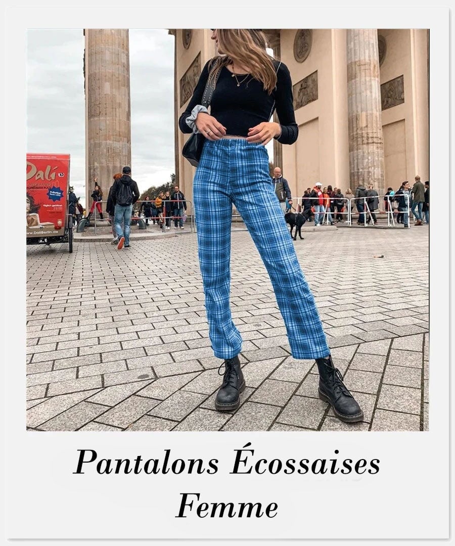Pantalons Ecossais pour Femmes