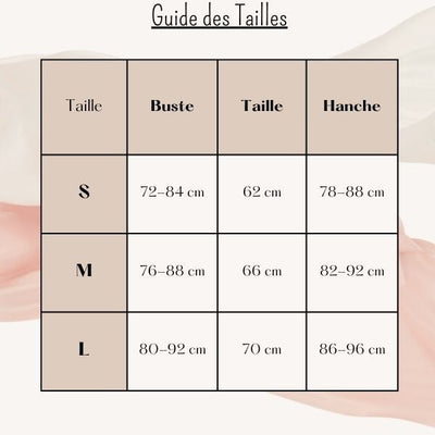 Guide des Tailles