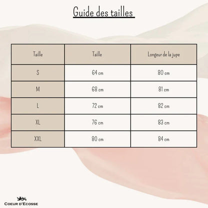 Jupe Écossaise Grande Taille 
