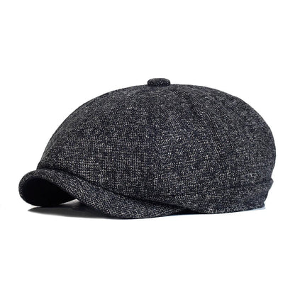 Béret Écossais Vintage Gris 