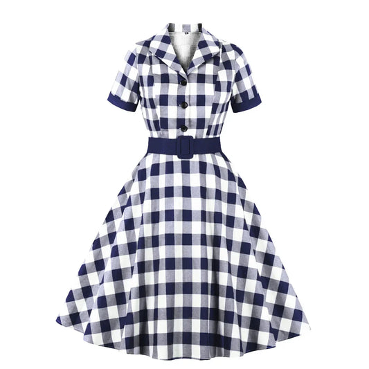 Robe Écossaise Bleue S