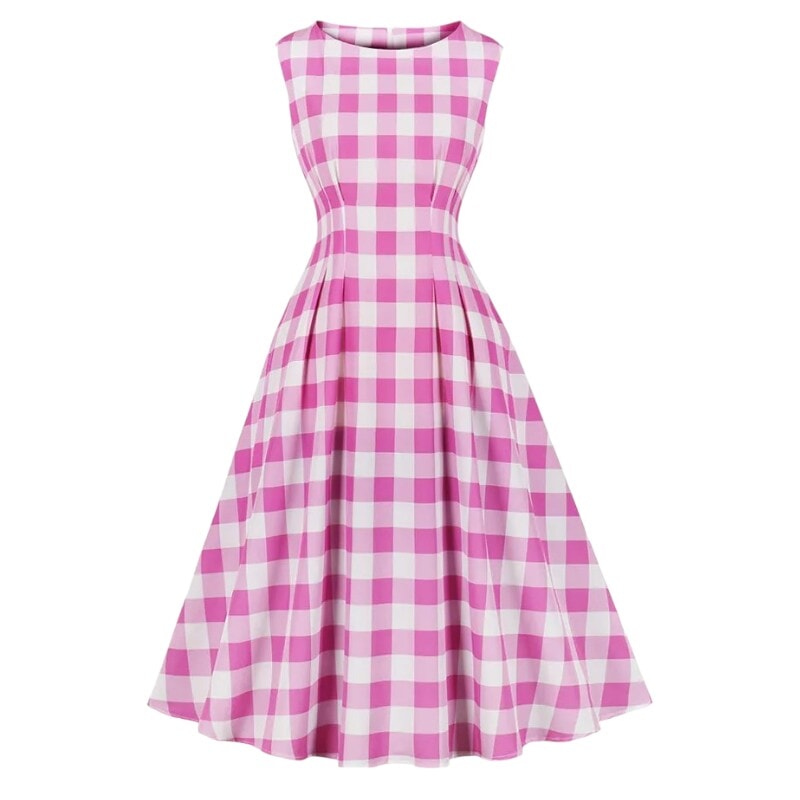 Robe Écossaise Rose S