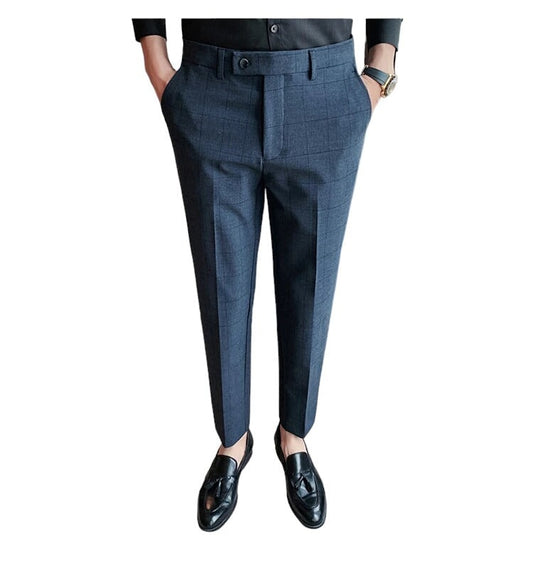 Pantalon Écossais Classique Homme 