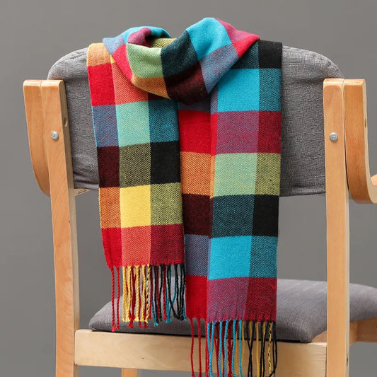 Écharpe Écossaise Multicolore 