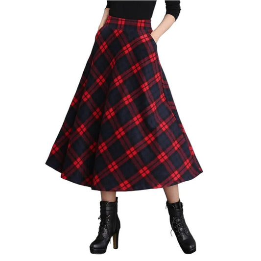 Jupe Écossaise Tartan Rouge 2XL