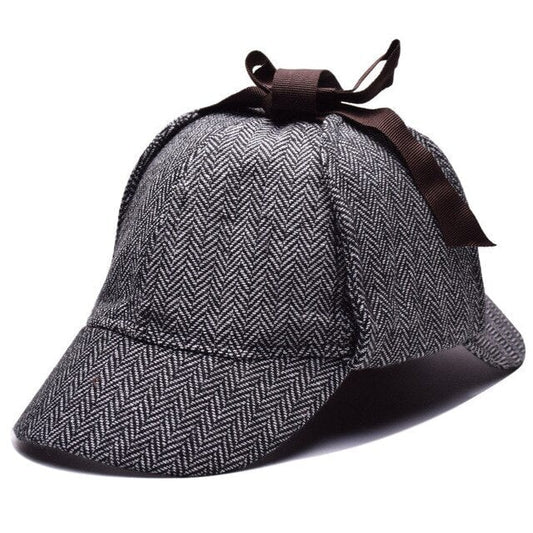 Béret Écossais Gris Sherlock Holmes 