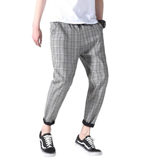 Pantalon Tartan Gris