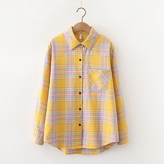 Chemise Écossaise Femme Coton 2XL